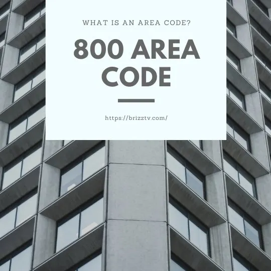 800 Area Code