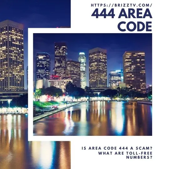 Is area code 444 a scam