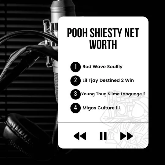 pooh shiesty net worth